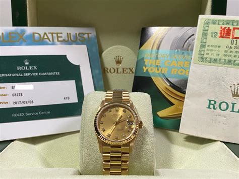 Rolex Very Good Condition F serial Datejust Turn